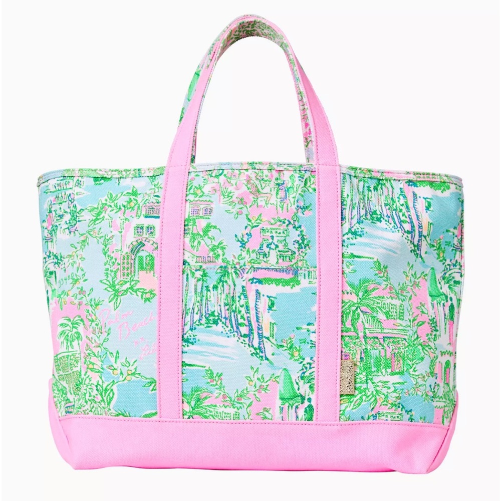 NEW LILLY PULITZER Multi Lilly Loves Palm Beach